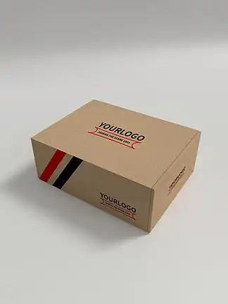 原创模型长方体 i>快 /i> i>递 /i>包装纸 i>盒 /i>样机