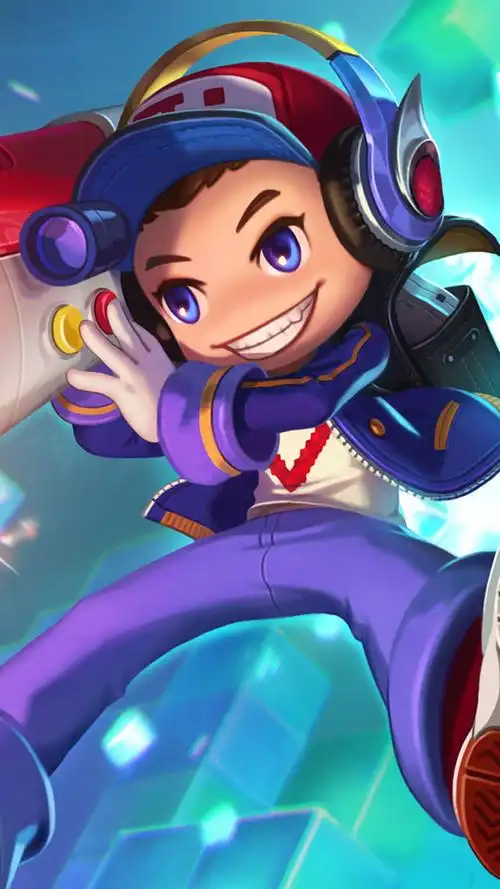 王者荣耀鲁班七号电玩小子手机锁屏壁纸