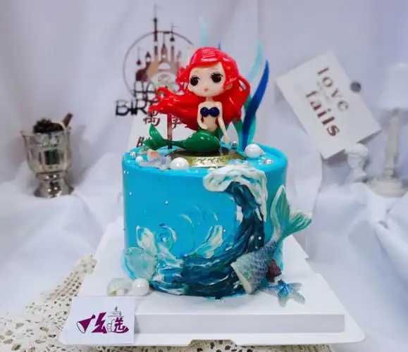 美人鱼主题蛋糕