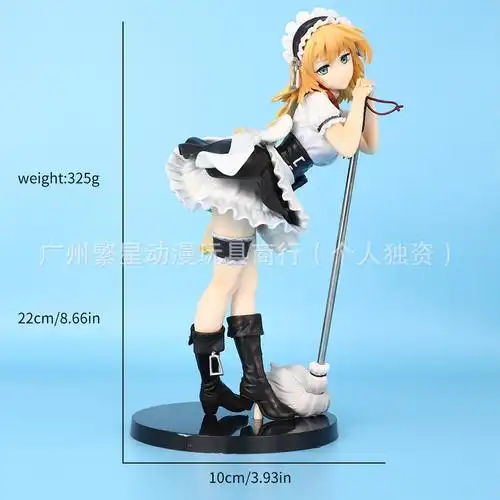 少女前线游戏 女仆gr g36周边手办 二次元美少女公仔机箱车载摆件