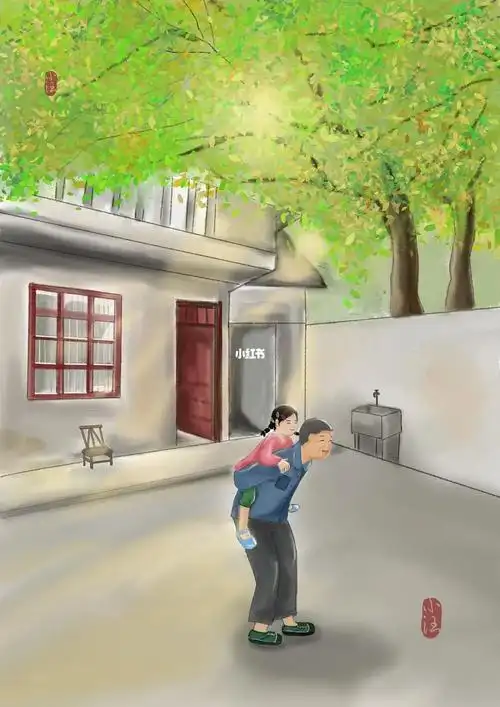 原创插画怀旧童年系列