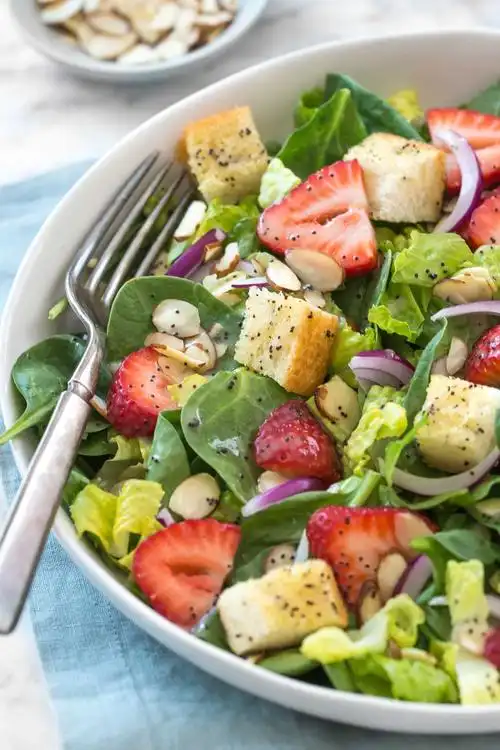 strawberry poppyseed salad