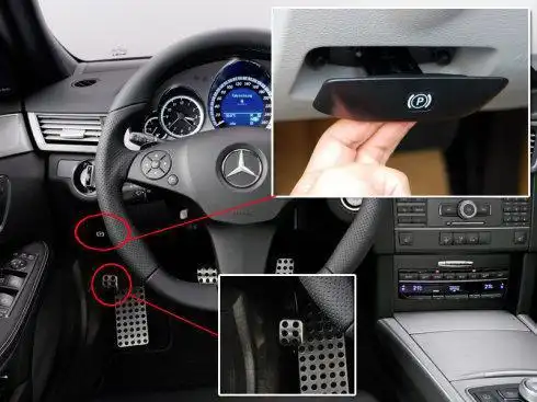 第一次开奔驰,坐上车就惊呆:自动挡也要踩离合?