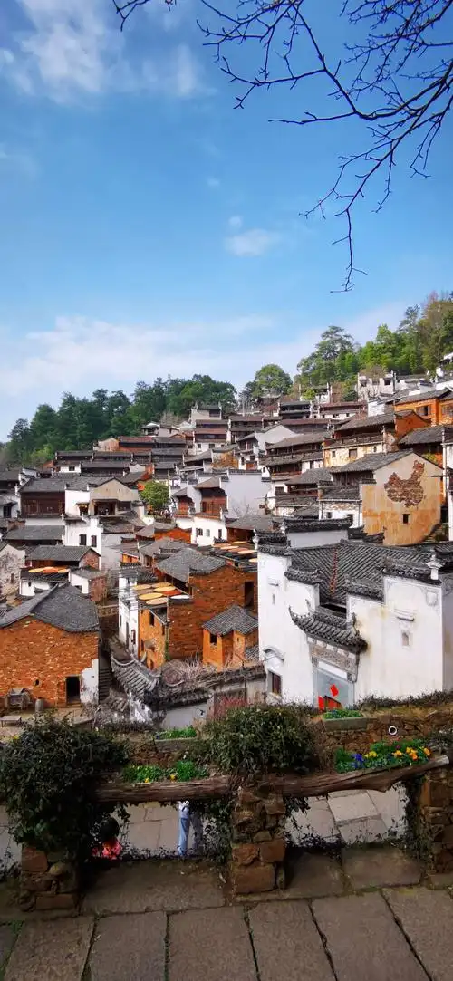 2021年,2月婺源~微派建筑,中国最美乡村,婺源篁岭景区