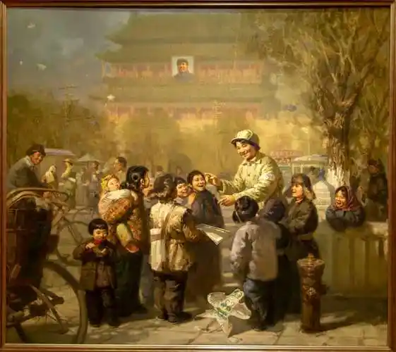 伟大历程 ,壮丽画卷庆祝中华人民共和国成立70周年美术作品展