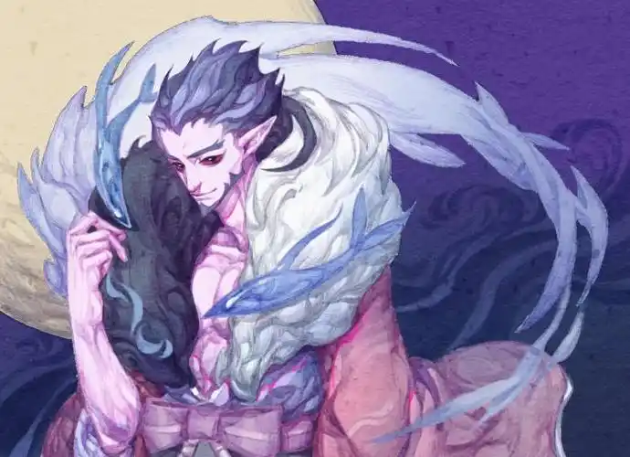 荒川之主_虾壳和河虾_阴阳师手游圈插画_网易gacha二次元社区