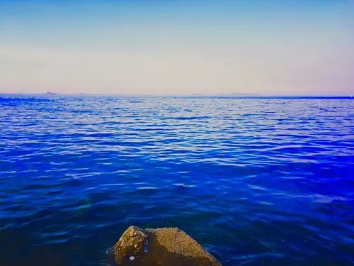 海一望无际 纯真的美.手机拍摄 大师勿喷!