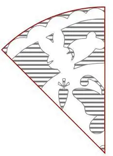 圆形窗花剪纸步骤