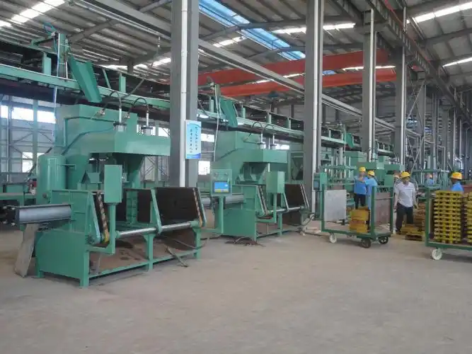 年产2万吨优质铸件的铸造车间(1.7万平方米)竣工投产