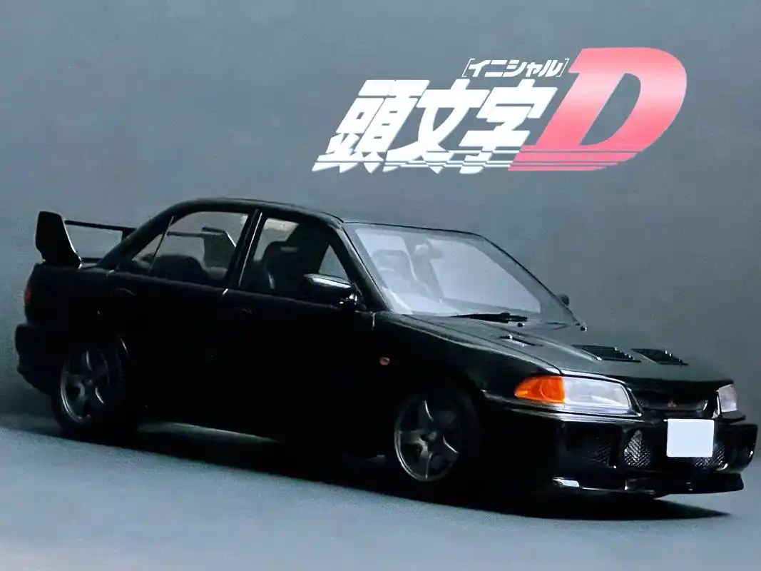 1:18 头文字d 三菱evo3 动画版.1:18 头文字d
