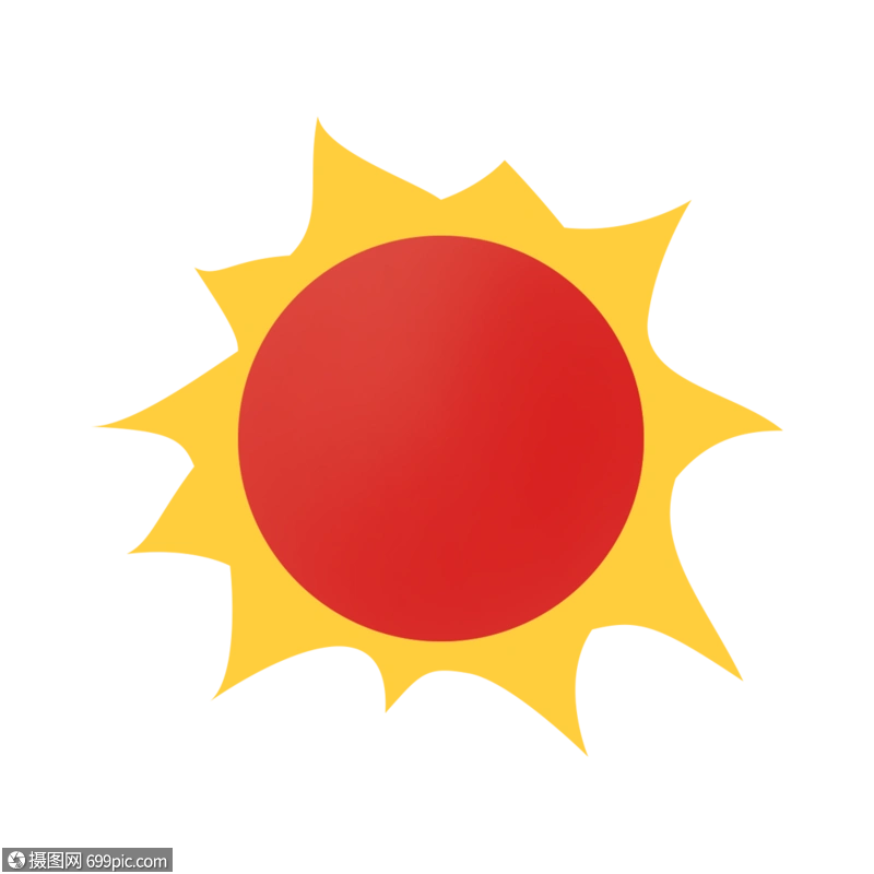 太阳太阳图片红色太阳