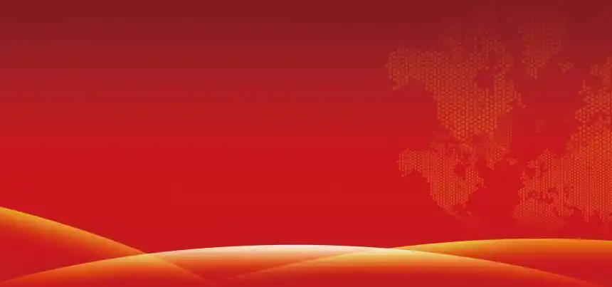 红色花纹会议背景