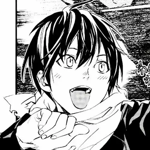 野良神#原画里の#夜斗#一样帅气可爱!