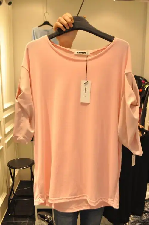 mono 女士百搭短袖圆领t恤均码17000
