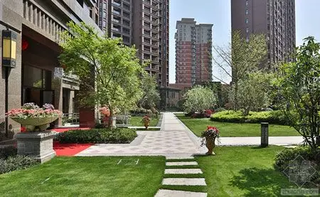 上海复地新都景观实景图