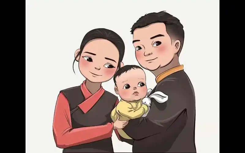 【藏族】绘画过程