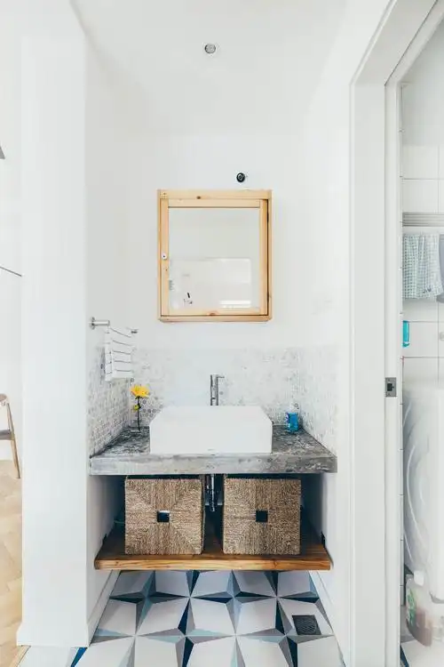 北欧宜家风洗手台设计图