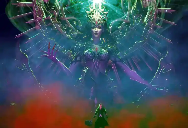 斗罗215:比比东2.0版女神?罗刹神露真容,渔网衣太显身材了_官方_风格_