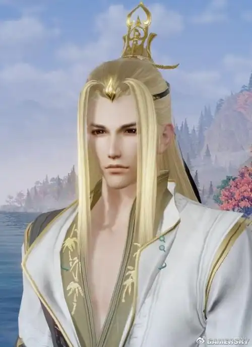 剑网3重制版成男金发高清图赏 考金狐金国金一代金效果一览