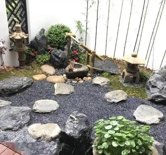 庭院中的景观石怎么放才更合理?看这里~_石材_山石_园林