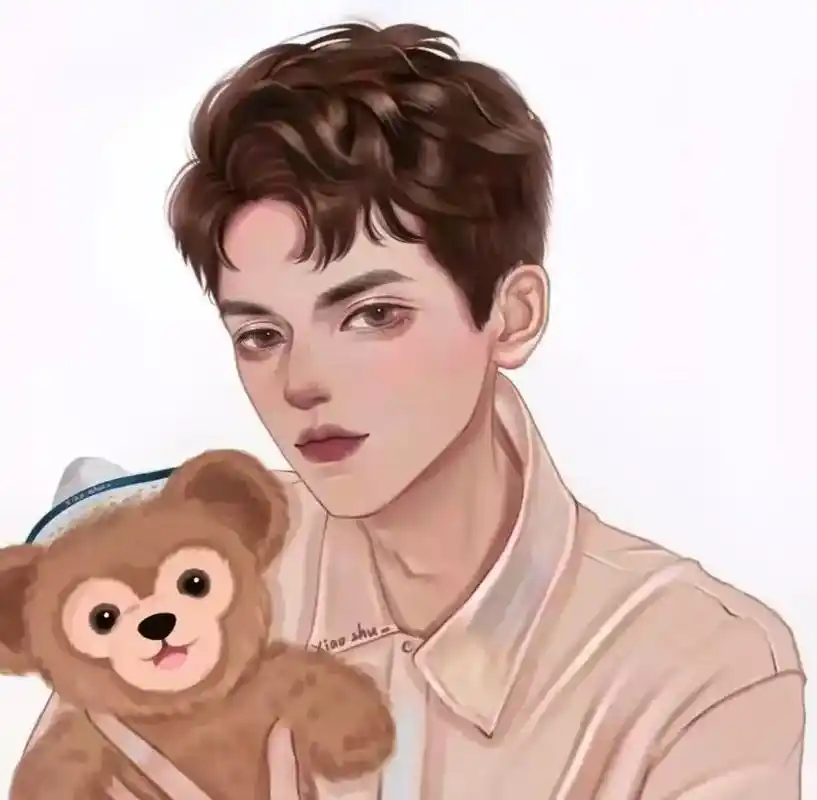 情侣头像一男一女分开图片 #我喜欢的情侣头像 - 抖音