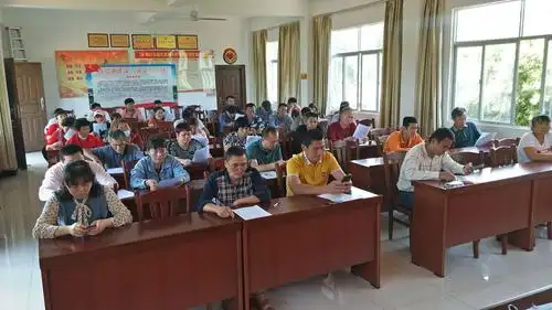 会上村民代表一致举手表决通过《演丰镇演中村第九届村民选举