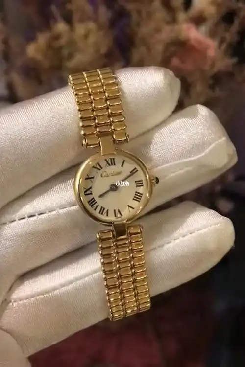 18k金cartier卡地亚女表巴黎私人收藏系
