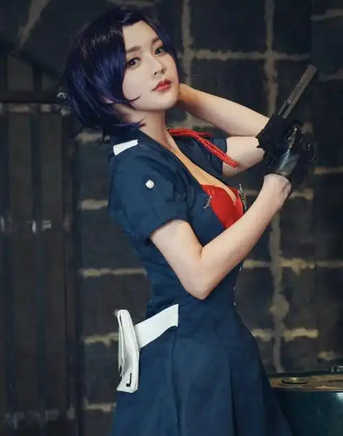 穿越火线95后小姐姐cos灵狐者身材肉嘟嘟网友心动了