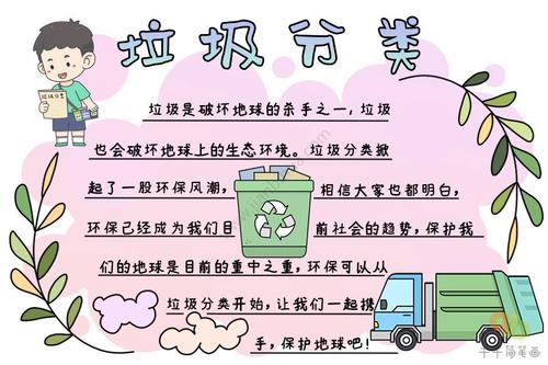 2021最新垃圾分类手抄报