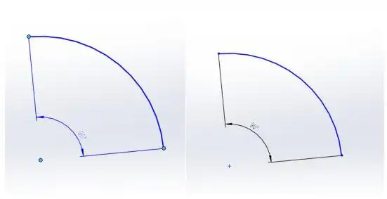 干货!solidworks草图绘制3—圆弧绘制与完全约束