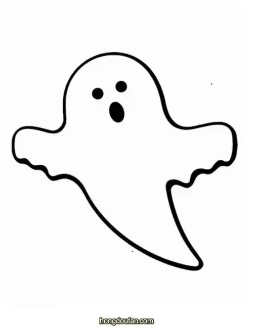 二年级简笔画,十月,南瓜,南瓜简笔画,卡通,小鬼,幼儿简笔画,怪物,恐怖