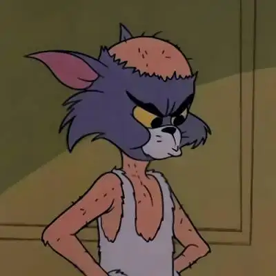 汤姆猫头像搞笑单人图片