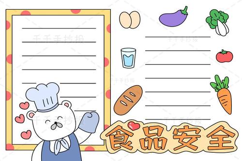 2021食品安全主题电子小报