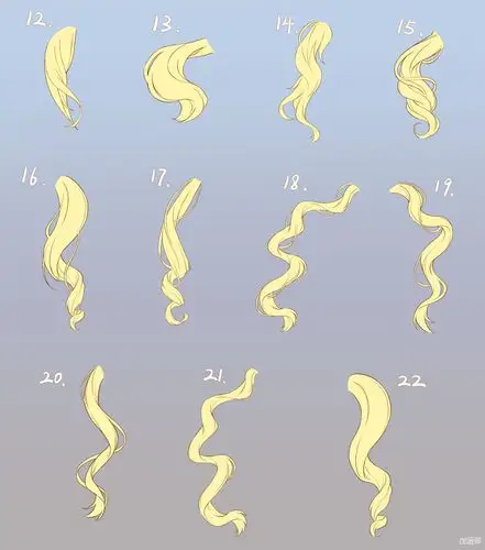 卷发组合 - 优动漫-动漫创作支援平台 | 优动漫paint绘画软件