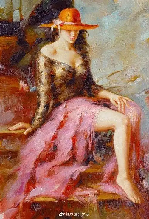 古典油画中的女性人体油画画中的女性真是处处动人唯美可亲