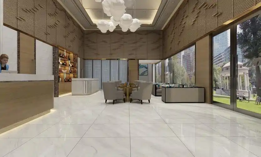 峰度陶瓷通体大理石至尊爵士白vb-8f811