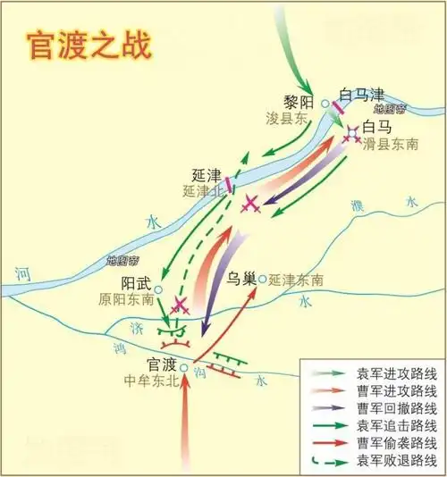 官渡之战在现在是在哪里官渡之战具体有哪些地方