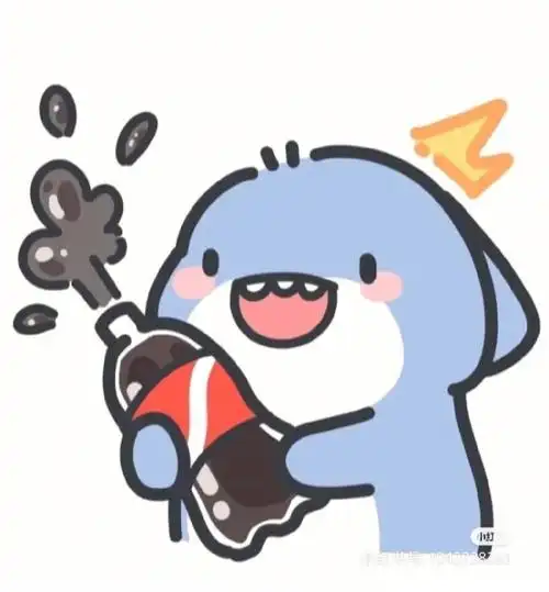 小鲨鱼头像来一波太可爱了