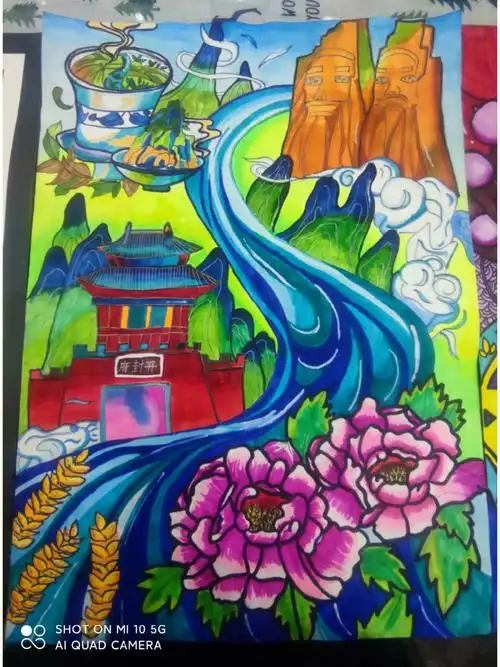 参赛作品画河南已参赛