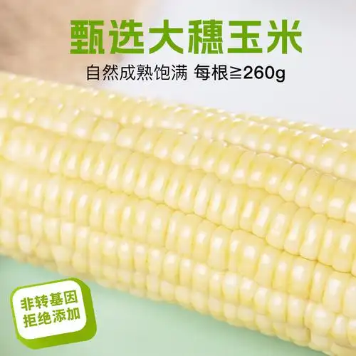 北京农林科学院,农科玉 高效煮义甜糯玉米260g*8棒 23.9元包邮(需领券