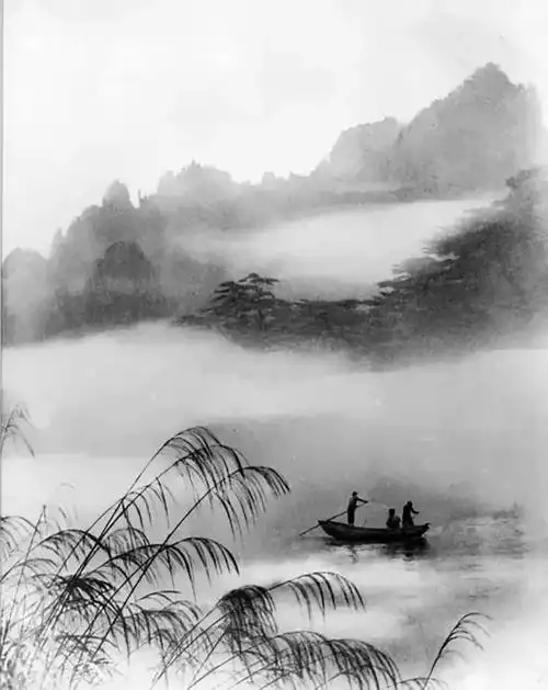 【砚外之艺】 这照片,拍出水墨意境