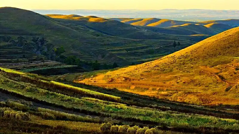 冀北大地的流线