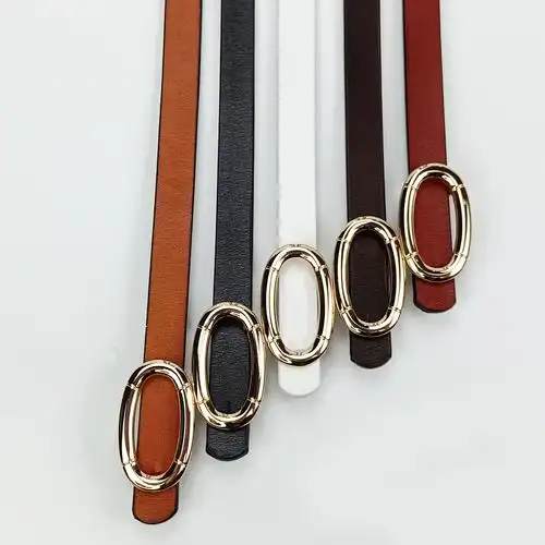 13种diy女士牛皮超软细腰带ins装饰裙子西装韩版小皮带女裤带