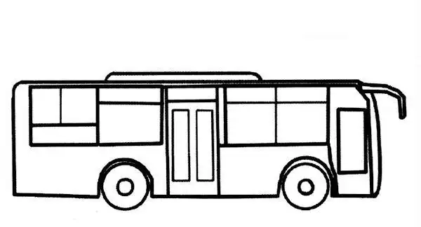 车儿童画怎么画公交车简笔画步骤公交车简笔画汽车简笔画qq红包公共