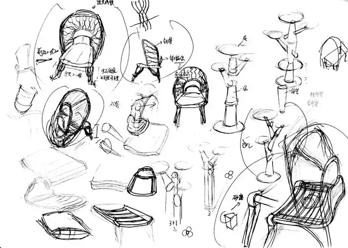 2016毕业设计作品-寺院庭院家具设计-万籁禅座沙发