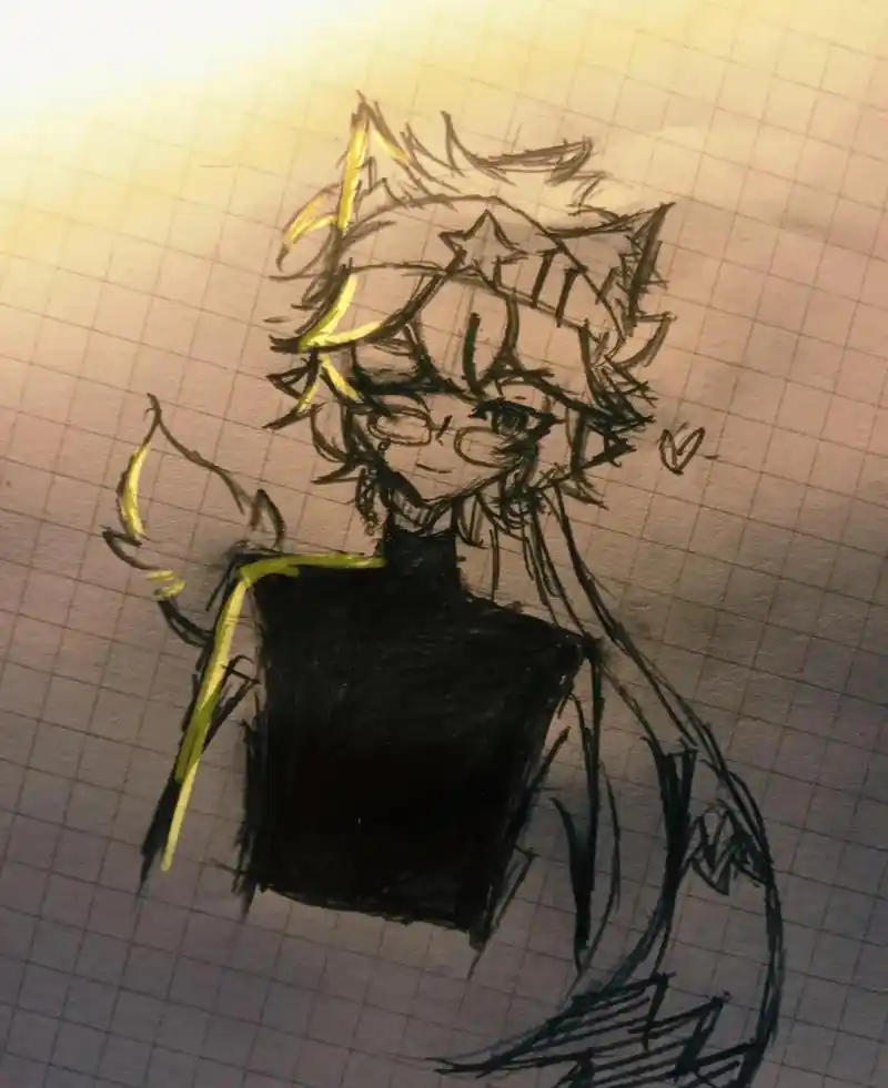 凹凸世界 #雷安 #儿童画 #手绘 #雷狮 文质彬彬雷×花 - 抖音