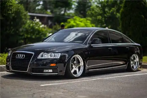 奥迪a6改装accuair气动避震的最美姿态