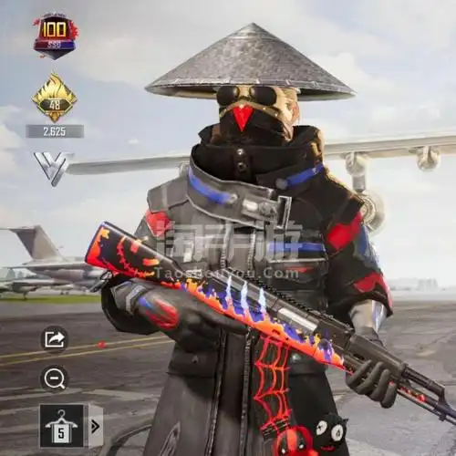 和平精英安卓qq三赛季战神有框120衣服90枪皮肤奇异狩猎者全套可议价