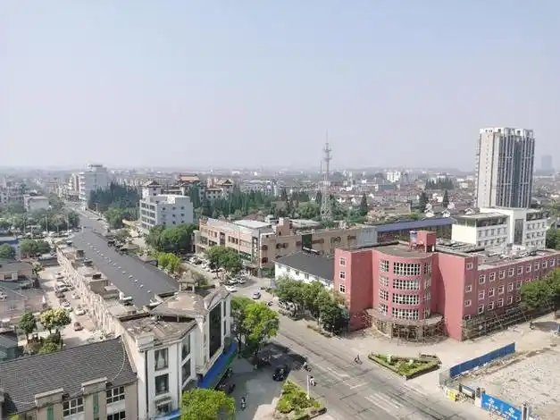 戴南镇城区局部.