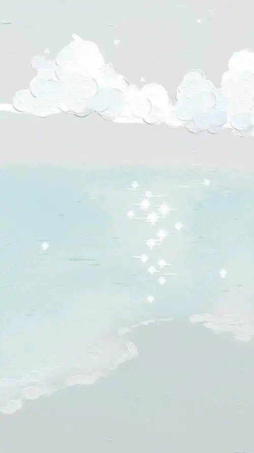 小清新梦幻治愈油画手机壁纸